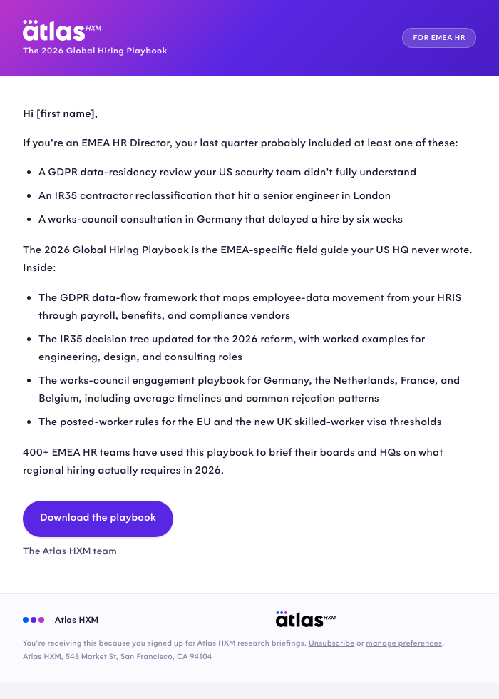EMEA email