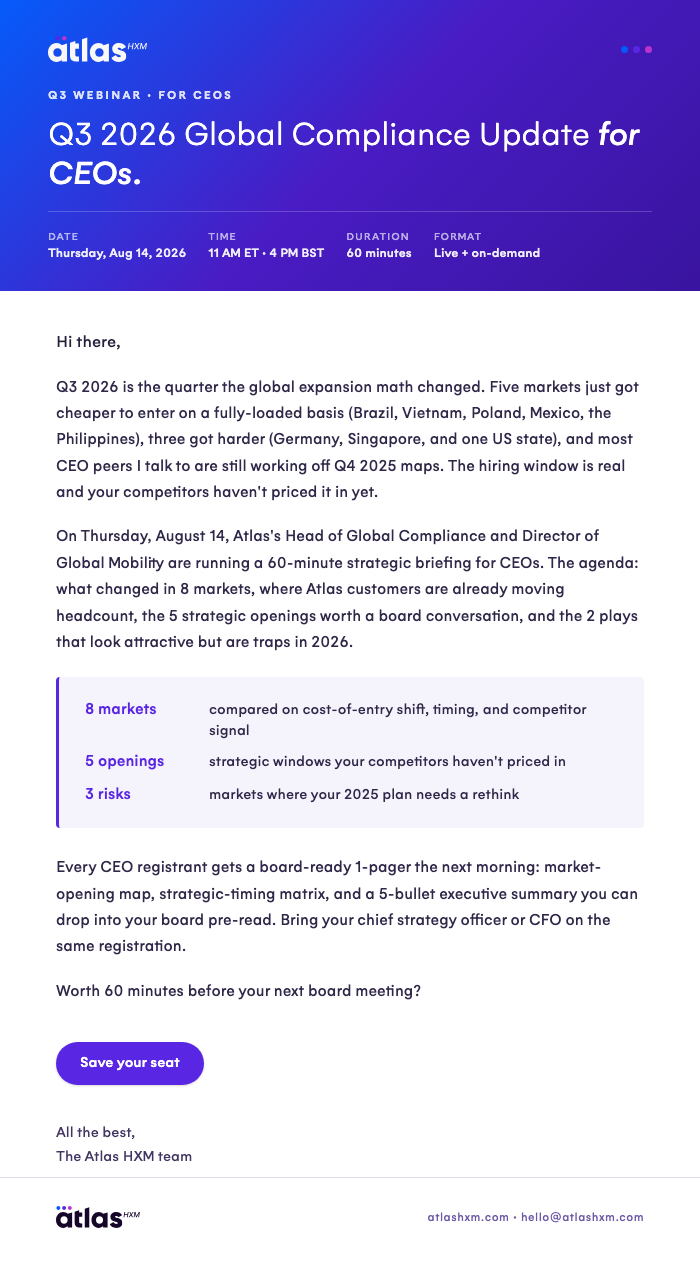 CEO email