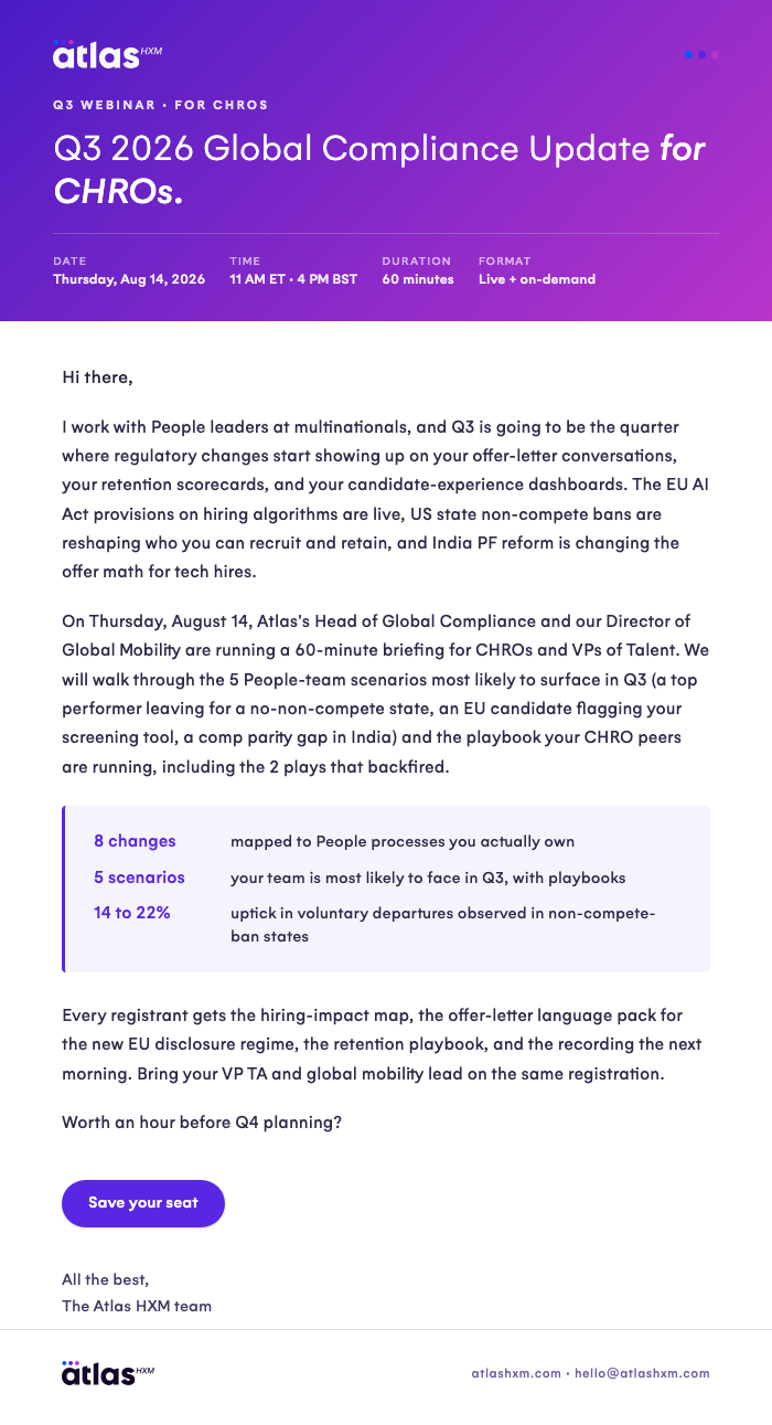 CHRO email
