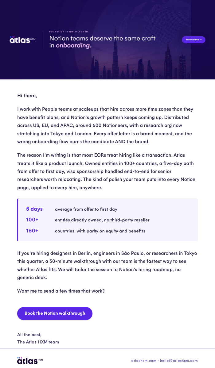 Notion nurture email 1