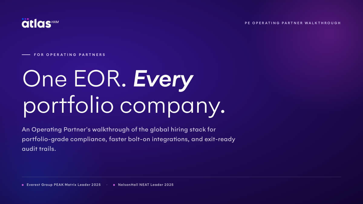 PE sales deck